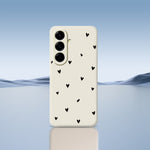 Til Samsung Galaxy A37 5G Cover med små hjerter mønster, lige kant, TPU telefonbagcover