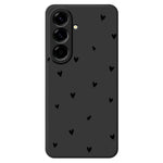 Til Samsung Galaxy A37 5G Cover med små hjerter mønster, lige kant, TPU telefonbagcover