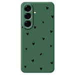 Til Samsung Galaxy A37 5G Cover med små hjerter mønster, lige kant, TPU telefonbagcover