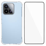 WANLONFENG for Xiaomi 17 Max WL Series Case 2.0mm TPU Phone Cover with Tempered Glass Film