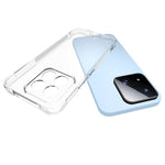 WANLONFENG for Xiaomi 17 Max TM Series Clear TPU Case 2.0mm Phone Back Cover