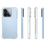 WANLONFENG for Xiaomi 17 Max TM Series Clear TPU Case 2.0mm Phone Back Cover