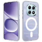 Xiaomi Redmi Note 15 5G (Global) / Xiaomi Poco M8 5G / Xiaomi Redmi Note 15 4G (Global) Genomskinligt Magnetiskt mobilskal TPU + Akryl Bakstycke