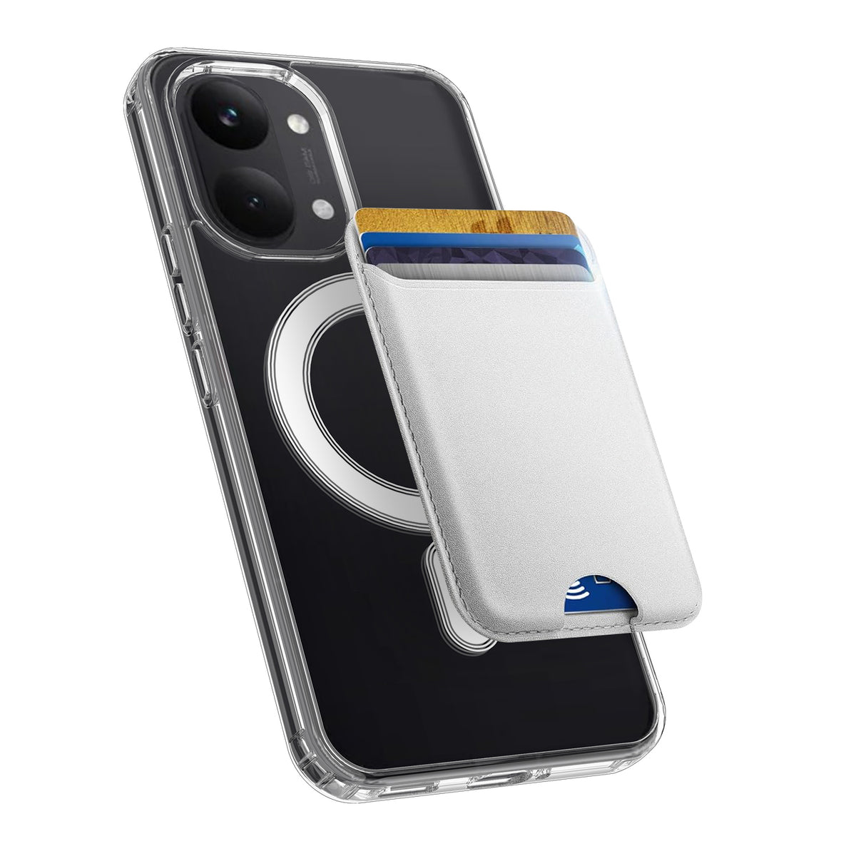 For Xiaomi Redmi Turbo 5 Max 5G / Xiaomi Poco X8 Pro Max 5G Clear Phone Magnetic Case TPU + Acrylic Back Cover