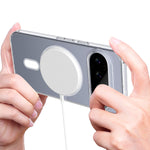For Google Pixel 11 Pro Clear Phone Magnetic Case TPU + Acrylic Back Cover