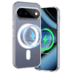 For Google Pixel 11 Pro Clear Phone Magnetic Case TPU + Acrylic Back Cover
