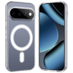 For Google Pixel 11 Pro Clear Phone Magnetic Case TPU + Acrylic Back Cover