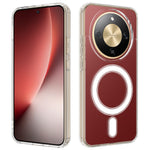 For Honor X70 5G / Honor Magic8 Lite 5G / Honor X9d 5G Clear Phone Magnetic Case TPU + Acrylic Back Cover