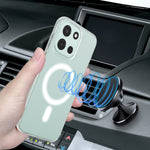 OnePlus Nord CE6 5G / OnePlus Turbo 6 5G / OnePlus Nord 6 5G Genomskinligt Magnetiskt mobilskal TPU + Akryl Bakstycke