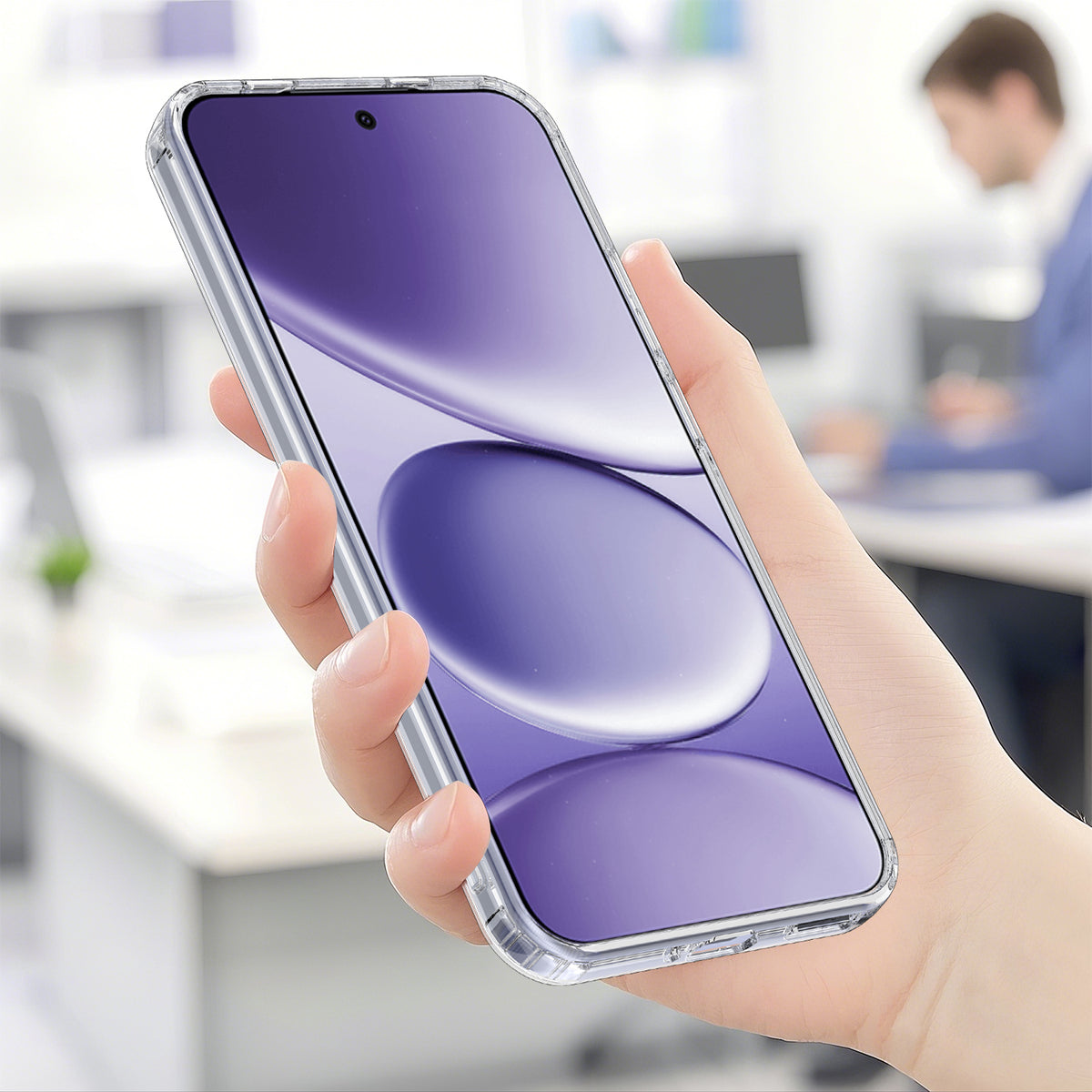 For Xiaomi Redmi Note 15 Pro 4G (Global) Clear Phone Magnetic Case TPU + Acrylic Back Cover