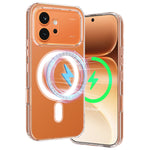 For Honor 600 Pro 5G / Honor 600 5G Clear Phone Magnetic Case TPU + Acrylic Back Cover