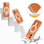 For Honor 600 Pro 5G / Honor 600 5G Clear Phone Magnetic Case TPU + Acrylic Back Cover
