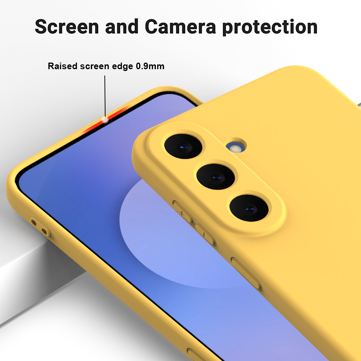 Til Samsung Galaxy S26 FE Flydende Silikone Cover Telefon Bagside med Håndstrop