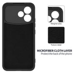 For Oppo F33 Pro 5G Liquid Silicone Case Phone Back Cover with Hand Strap