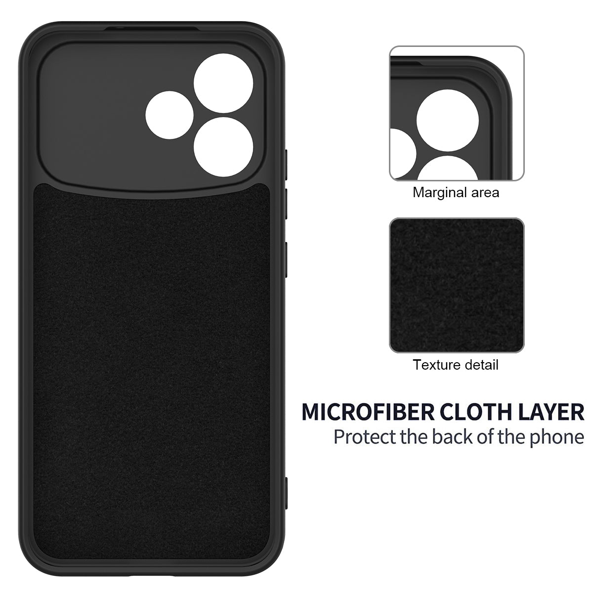 For Oppo F33 Pro 5G Liquid Silicone Case Phone Back Cover with Hand Strap