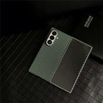 Til Samsung Galaxy Z Fold8 Ultra Magnetisk Cover i Kulfiberstruktur PC Telefoncover med Skærmbeskytter