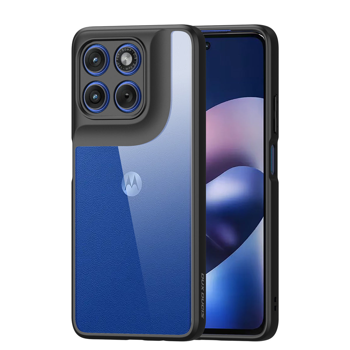 DUX DUCIS för Motorola Moto G37 5G / Motorola Moto G47 5G Aimo-serien PC + TPU genomskinligt bakstycke (REACH-certifiering)