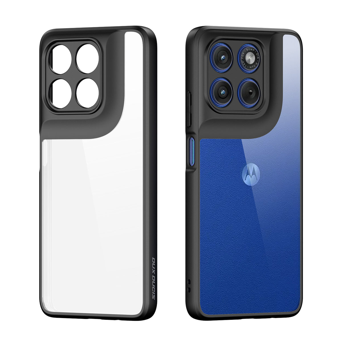 DUX DUCIS för Motorola Moto G37 5G / Motorola Moto G47 5G Aimo-serien PC + TPU genomskinligt bakstycke (REACH-certifiering)