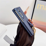 For Samsung Galaxy Z Fold8 Case Ultra Slim PC Phone Cover with Pearl Pendant