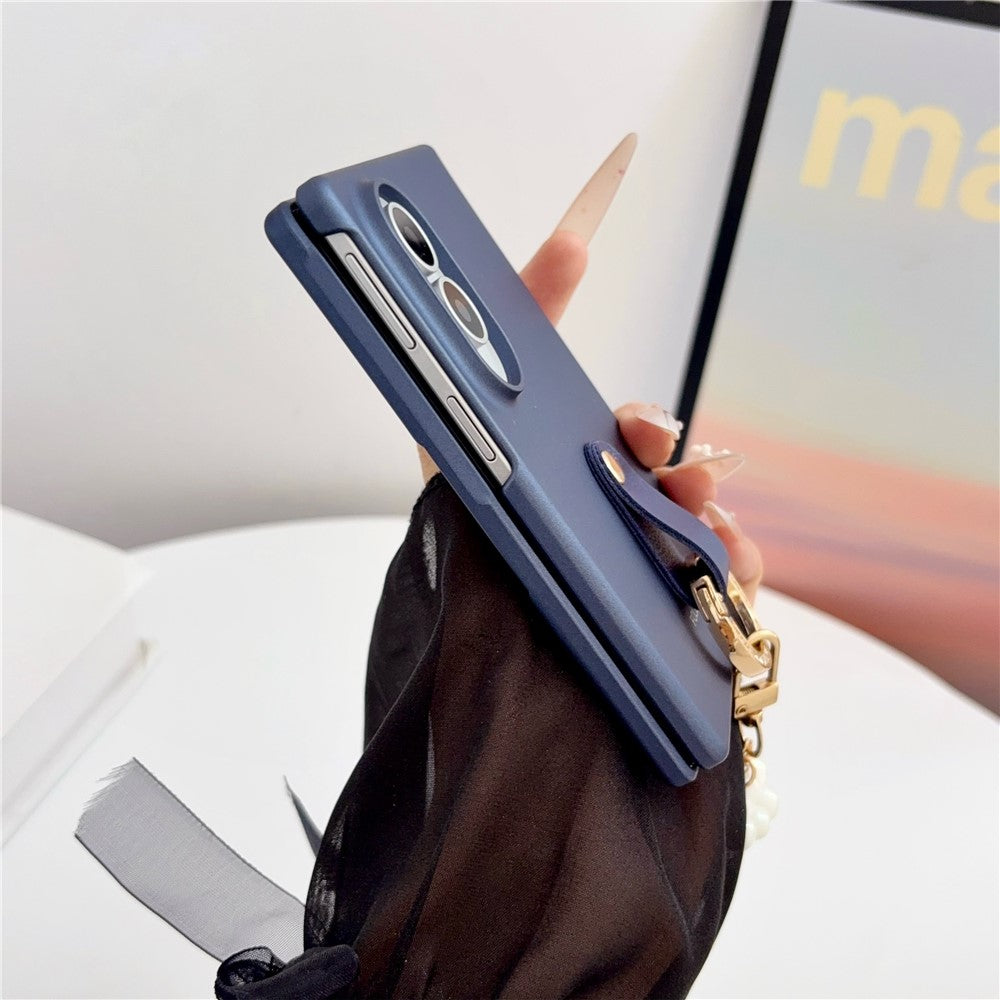 For Samsung Galaxy Z Fold8 Case Ultra Slim PC Phone Cover with Pearl Pendant