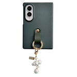 For Samsung Galaxy Z Fold8 Case Ultra Slim PC Phone Cover with Pearl Pendant