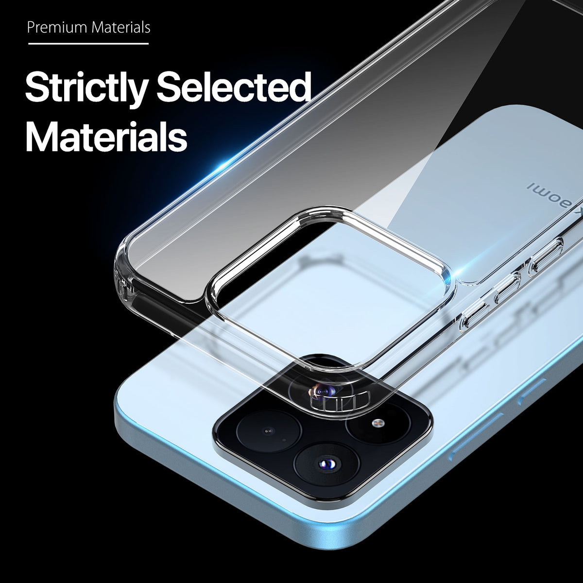 DUX DUCIS for Xiaomi 17 Max Clin Series Clear Phone Case TPU + PC Anti-drop Back Cover