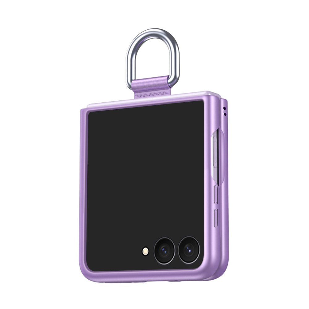 For Samsung Galaxy Z Flip8 Case Ring Holder Anti Drop Rubberized PC Phone Cover