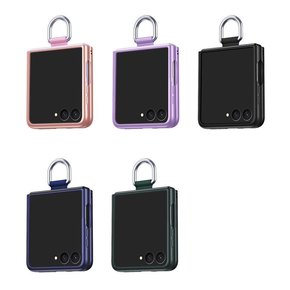 For Samsung Galaxy Z Flip8 Case Ring Holder Anti Drop Rubberized PC Phone Cover