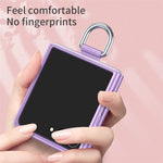 For Samsung Galaxy Z Flip8 Case Ring Holder Anti Drop Rubberized PC Phone Cover