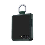 For Samsung Galaxy Z Flip8 Case Ring Holder Anti Drop Rubberized PC Phone Cover