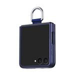 For Samsung Galaxy Z Flip8 Case Ring Holder Anti Drop Rubberized PC Phone Cover