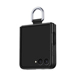 For Samsung Galaxy Z Flip8 Case Ring Holder Anti Drop Rubberized PC Phone Cover