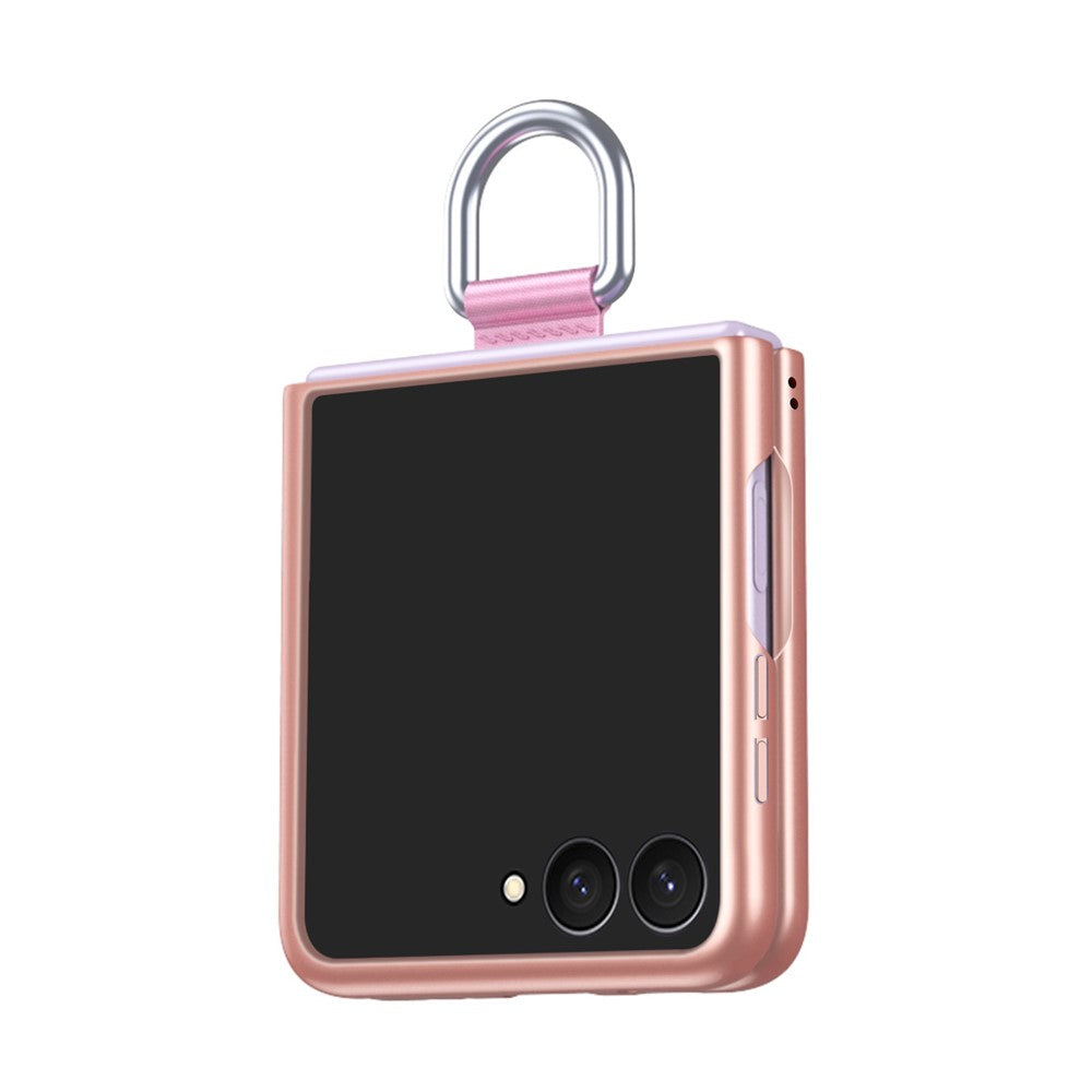 For Samsung Galaxy Z Flip8 Case Ring Holder Anti Drop Rubberized PC Phone Cover