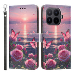 For Xiaomi 17T Case Pattern Printing PU Leather Flip Wallet Phone Cover with Wrist Strap