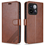AZNS For Xiaomi 17 Max Case Anti-Scratch PU Leather Stand Wallet Phone Cover