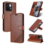 AZNS For Xiaomi 17 Max Case Anti-Scratch PU Leather Stand Wallet Phone Cover
