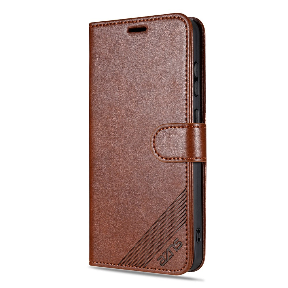 AZNS For Xiaomi 17 Max Case Anti-Scratch PU Leather Stand Wallet Phone Cover
