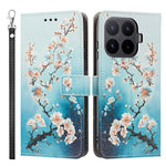 For Xiaomi 17T Pro Case Pattern Printing PU Leather Flip Wallet Phone Cover with Wrist Strap