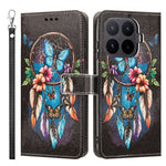 For Xiaomi 17T Pro Case Pattern Printing PU Leather Flip Wallet Phone Cover with Wrist Strap