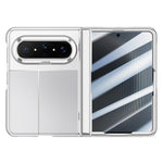 For Huawei Pura X Max Case AG Matte Foldable Phone Cover with Anti-spy Screen Protector