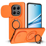 Magnetic Case For Xiaomi Redmi Note 15 5G (Global) / Note 15 4G (Global) / Poco M8 5G Ring Kickstand Slide Camera Cover TPU PC Hybrid Phone Shell