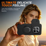 For Xiaomi Redmi Note 15 Pro 4G (Global) / Note 15 Pro 5G (Global) Magnetic Case Ring Kickstand Slide Camera Cover TPU PC Hybrid Phone Shell