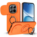 Xiaomi Redmi Note 15 Pro 4G (Global) / Note 15 Pro 5G (Global) Magnetiskt skal Ringstativ Skjutkameraskydd TPU PC Hybrid mobilskal