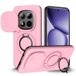 For Xiaomi Redmi Note 15 Pro+ 5G (Global) / Poco M8 Pro 5G Magnetic Case Ring Kickstand Slide Camera Cover TPU PC Hybrid Phone Shell