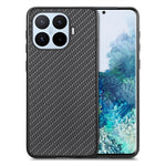 For Xiaomi 17T Case Carbon Fiber Texture PU Leather + PC + TPU Phone Cover