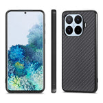 For Xiaomi 17T Case Carbon Fiber Texture PU Leather + PC + TPU Phone Cover