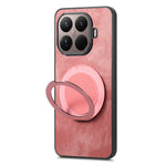 For Xiaomi 17T Phone Case with Rotating Kickstand Stress Relief Retro Leather Back Cover
