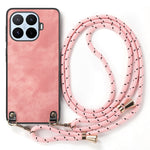 For Xiaomi 17T Pro Retro Leather Phone Back Cover with Adjustable Strap