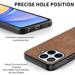 For Xiaomi 17T Pro Case Shockproof Slim Retro Leather Phone Back Cover