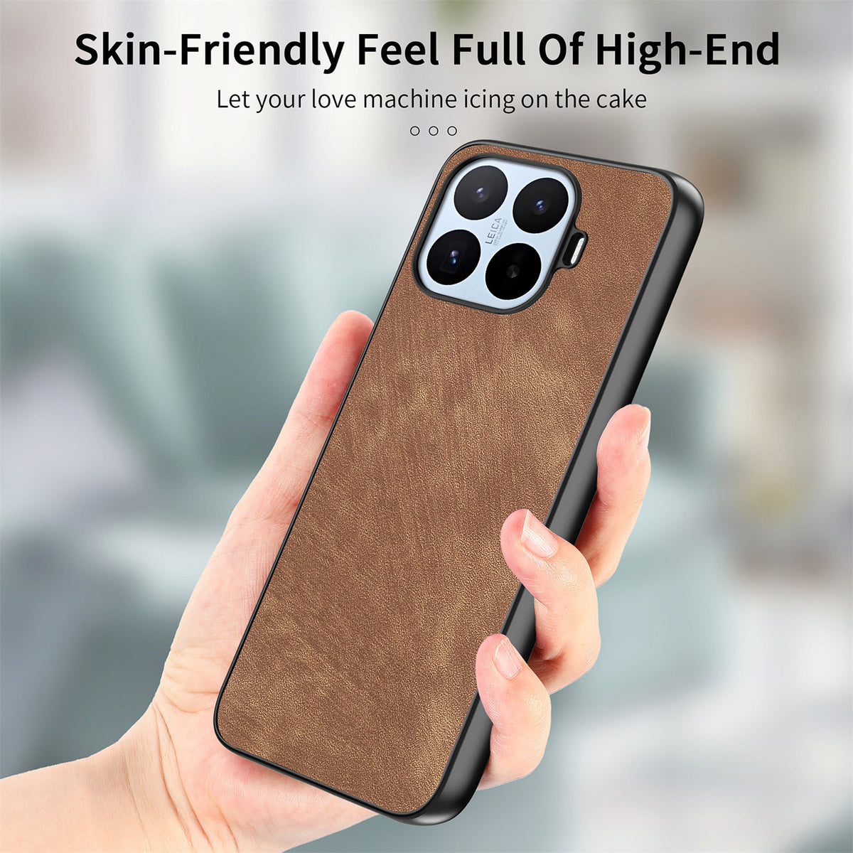 For Xiaomi 17T Pro Case Shockproof Slim Retro Leather Phone Back Cover